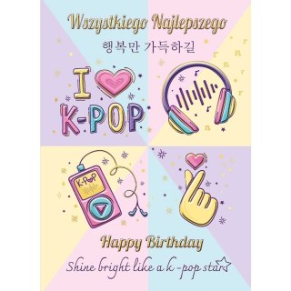 Kartka składana B6 B6 K-POP MIX Henry (5908451987084)