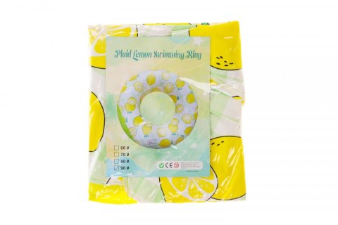 Koło do pływania 90 cm cytryny 7 Toys (785801)