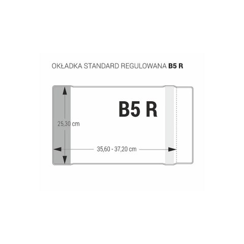 Okładka B5 B5R [mm:] 253x356-372 Biurfol (OZK-45)