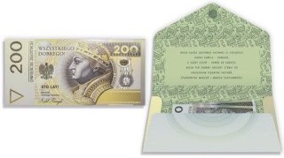Pamiątka z komunii świętej Koperta Gold-10