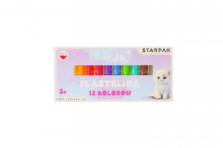 Plastelina 12 kol. mix Starpak (584206)