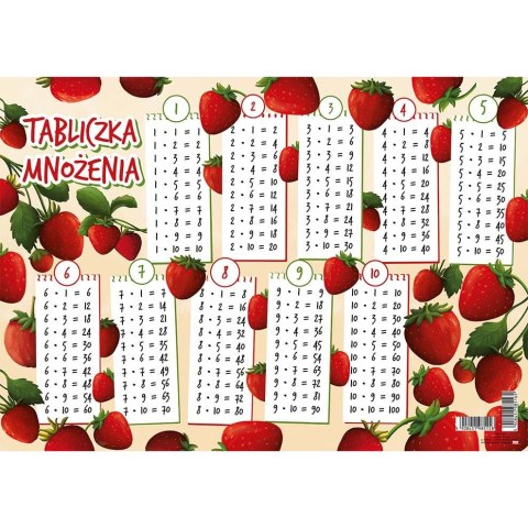 Podkład na biurko podkład multi Tabliczka mnożenia Henry (5908451985158)