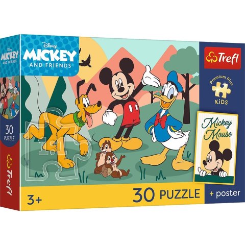 Puzzle Disney Premium Plus Kids Bajkowe chwile 30 el. Trefl (18339)