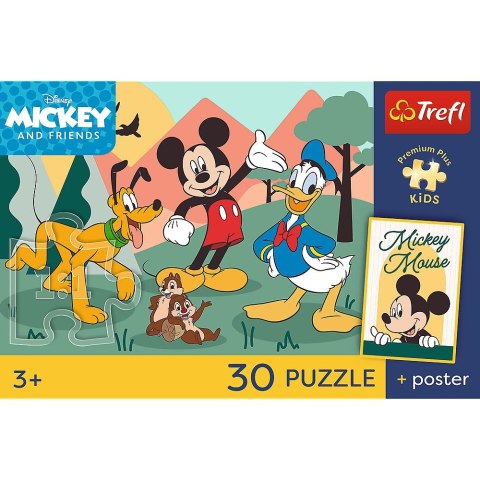 Puzzle Disney Premium Plus Kids Bajkowe chwile 30 el. Trefl (18339)
