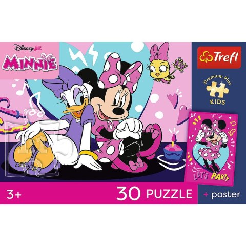 Puzzle Myszka Minnie Premium Plus Kids 30 el. Trefl (18340)