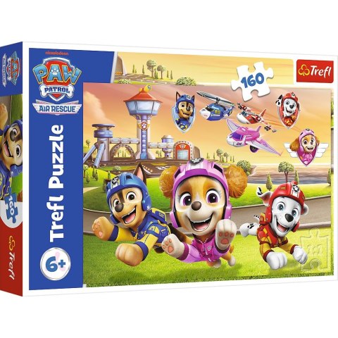 Puzzle Paw Patrol Psy górą 160 el. Trefl (15432)