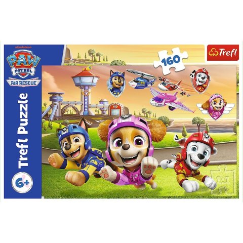 Puzzle Paw Patrol Psy górą 160 el. Trefl (15432)