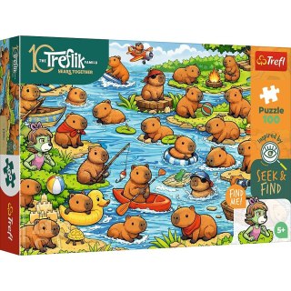 Puzzle Trefliki Kapibary 100 el. Trefl (16586)