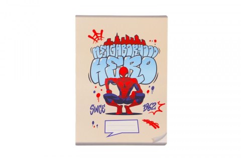 Zeszyt A4 Spider Man 32k. 70g linia kolor Beniamin