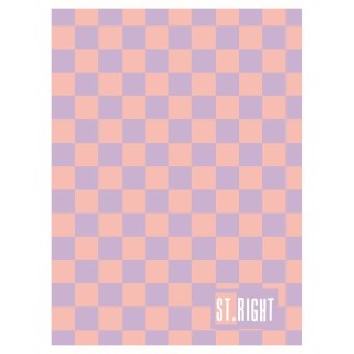 Zeszyt A5 CHECKERED VIBE 32k. 70g krata Unipap