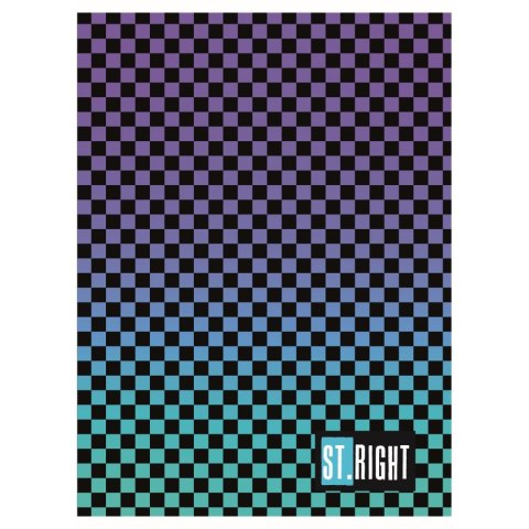Zeszyt A5 CHECKERED VIBE 32k. 70g krata Unipap