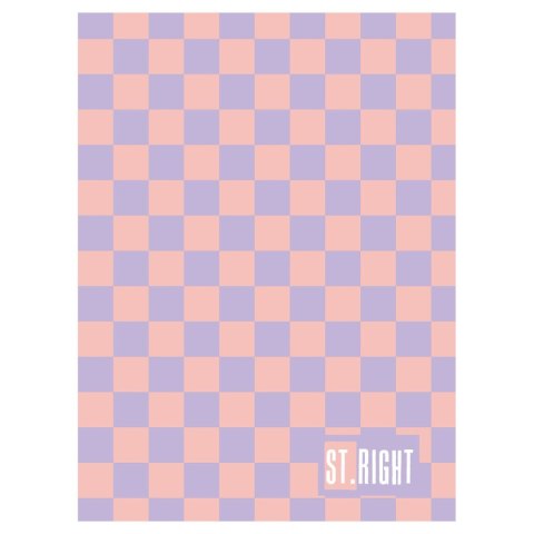 Zeszyt A5 CHECKERED VIBE 32k. 70g krata Unipap