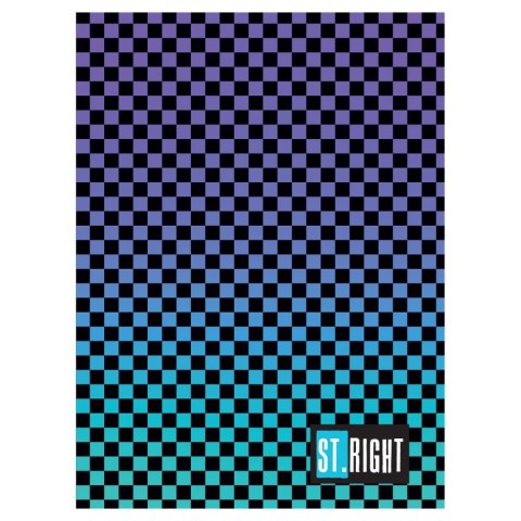 Zeszyt A5 CHECKERED VIBE 32k. 70g krata Unipap