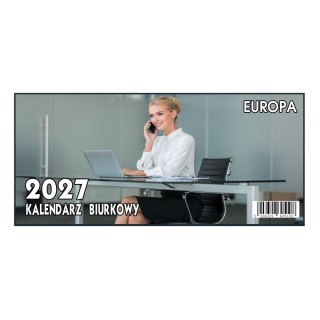 Kalendarz biurkowy EUROPA biurkowy leżący 135mm x 270mm Beskidy