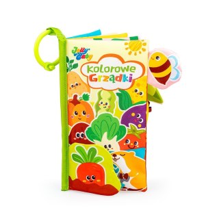 Książeczka edukacyjna MIĘKKA KOLOROWE GRZĄDKI Jollybaby (JB83283)