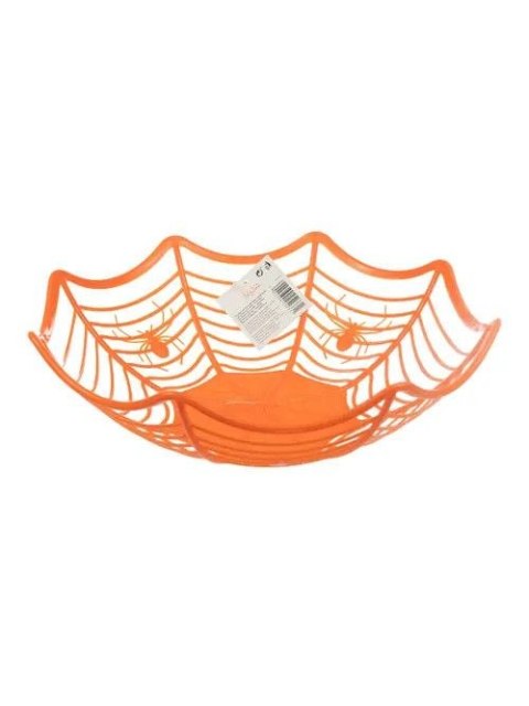 Ozdoba halloweenowa PÓŁMISEK HALLOWEEN PAJĘCZYNA Arpex (HA2331)