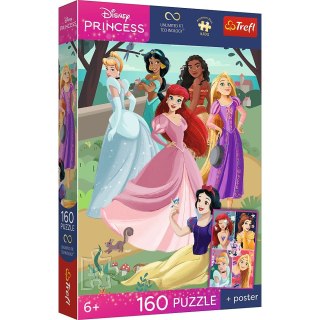 Puzzle Princess PREMIUM PLUS KIDS Czarujące przyjęcie 160 el. Trefl (15438)