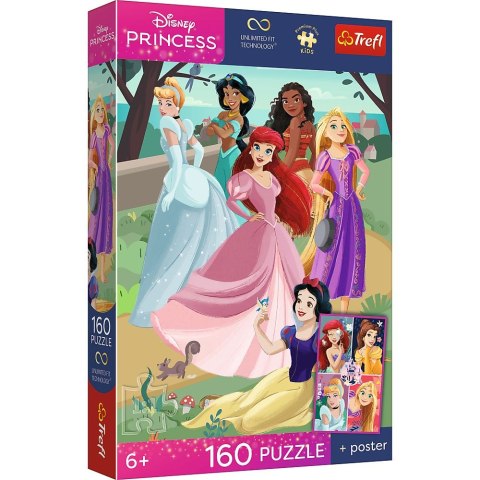 Puzzle Princess PREMIUM PLUS KIDS Czarujące przyjęcie 160 el. Trefl (15438)