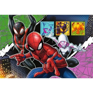 Puzzle Spiderman PREMIUM PLUS KIDS Bohaterski pająk" 100 el. Trefl (16557)