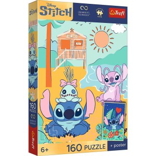 Puzzle Stitch PREMIUM PLUS KIDS Na fali 160 el. Trefl (15436)