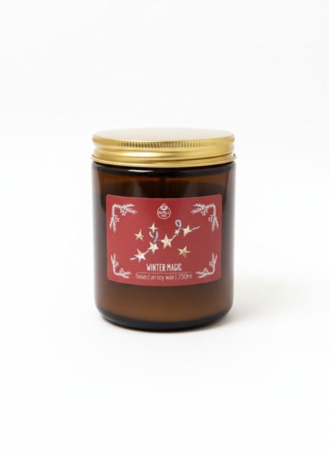 Świeczka ozdobna Smell me Winter Magic 250 ml czerwona Pavoncella (5906492907788)