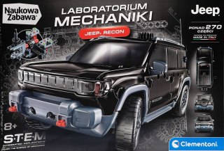 Klocki konstrukcyjne Laboratorium mechaniki JEEP RECON Clementoni (50473)