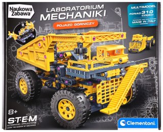 Klocki konstrukcyjne Laboratorium mechaniki POJAZD GÓRNICZY Clementoni (50445)