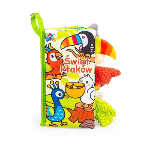 Książeczka edukacyjna ŚWIAT PTAKÓW Jollybaby (JB83285)