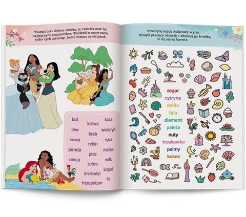 Książka dla dzieci Disney Uczy. Czytam i szukam Ameet (UCS 9301)