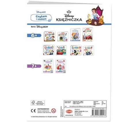 Książka dla dzieci Disney Uczy. Czytam i szukam Ameet (UCS 9301)