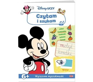 Książka dla dzieci Disney Uczy. Czytam i szukam Ameet (UCS 9302)