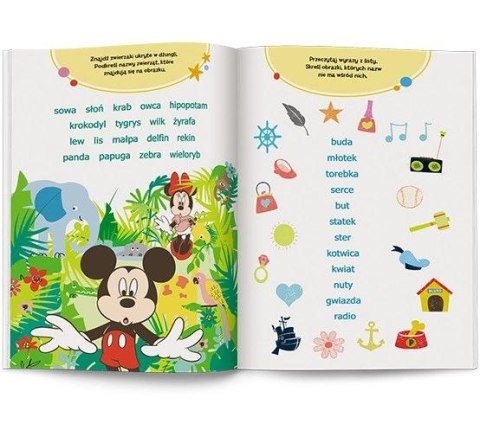 Książka dla dzieci Disney Uczy. Czytam i szukam Ameet (UCS 9302)