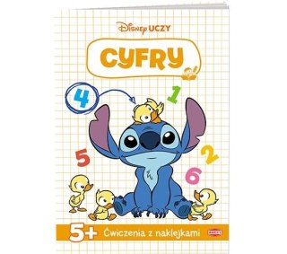 Książka dla dzieci Disney Uczy. Stitch. Cyfry Ameet (UDN 9310)