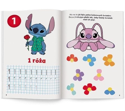 Książka dla dzieci Disney Uczy. Stitch. Cyfry Ameet (UDN 9310)