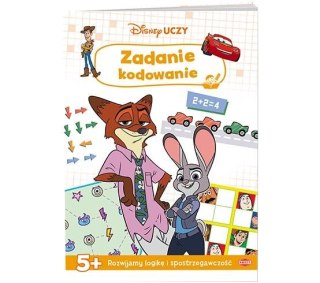 Książka dla dzieci Disney Uczy. Zadanie kodowanie Ameet (UZK 9302)