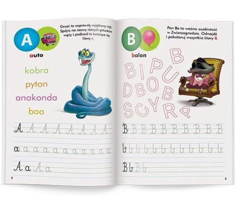 Książka dla dzieci Disney Uczy. Zwierzogród. Litery Ameet (UDN 9312)