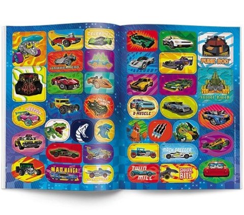 Książka dla dzieci Hot Wheels™. A B C wyścigów Ameet (EH 1601)