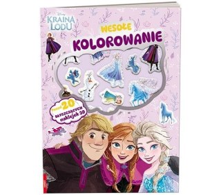 Książka dla dzieci Kraina Lodu. Wesołe Kolorowanie Ameet (PUF 7950)