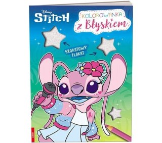Książka dla dzieci Stitch. Kolorowanka z Błyskiem Ameet (KBP 9101)