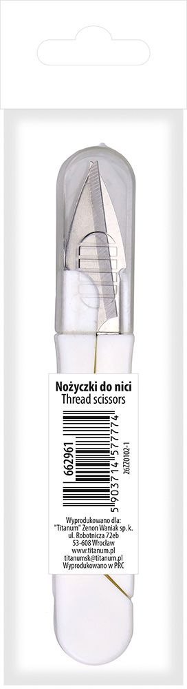 Nóż Craft-Fun Series Szydełkowanie Nożyk do nici Titanum (26ZZ0102-1)
