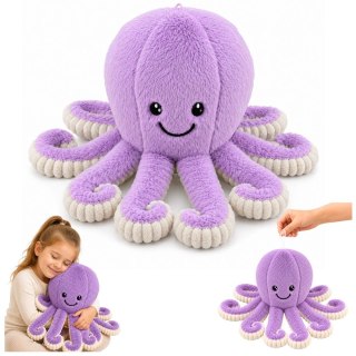Pluszak Ośmiornica Maskotka Przytulanka Sprężyste Macki Fioletowa 50 cm [mm:] 500 50cm Lean (31838)