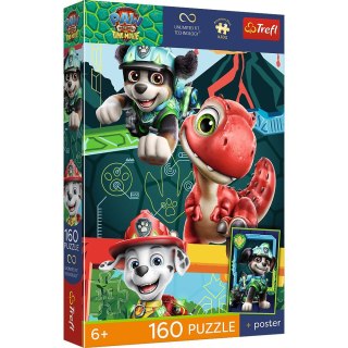 Puzzle Paw Patrol PREMIUM PLUS KIDS Dinozaurowa przygoda 160 el. Trefl (15434)