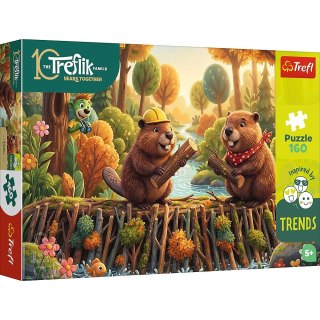 Puzzle Trefliki U Bobra 160 el. Trefl (15448)