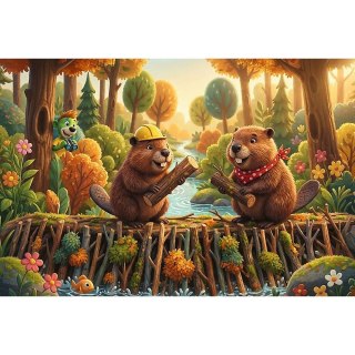 Puzzle Trefliki U Bobra 160 el. Trefl (15448)