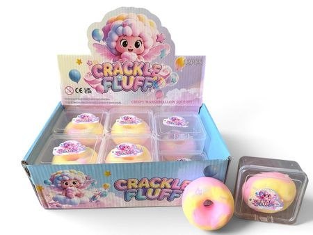 Gniotek DONUT CRISPY (STRZELAJĄCY) 12SZT/DISP Cabo Toys (L4103)