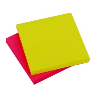 Notes samoprzylepny (karteczki) HOPAX kostka x2 mix [mm:] 76x76 Stick'n (21910)