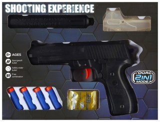 Pistolet PISTOLET NA KULKI WODNE+STRZAŁKI Mega Creative (598074)