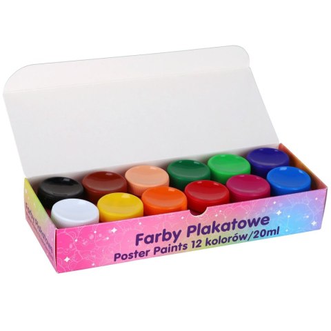 Farby plakatowe CARE BEARS kolor: różne 12 kolor. Starpak (586307)