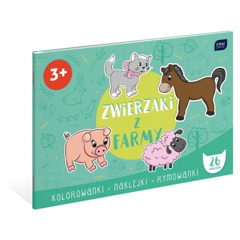 Kolorowanka mix 4 wzorów Interdruk (MAA4MIX)