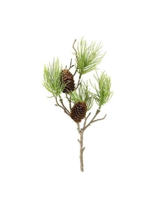 Kwiaty GAŁAZKA SOSNY Z SZYSZKAMI 28CM Arpex (VB1204)